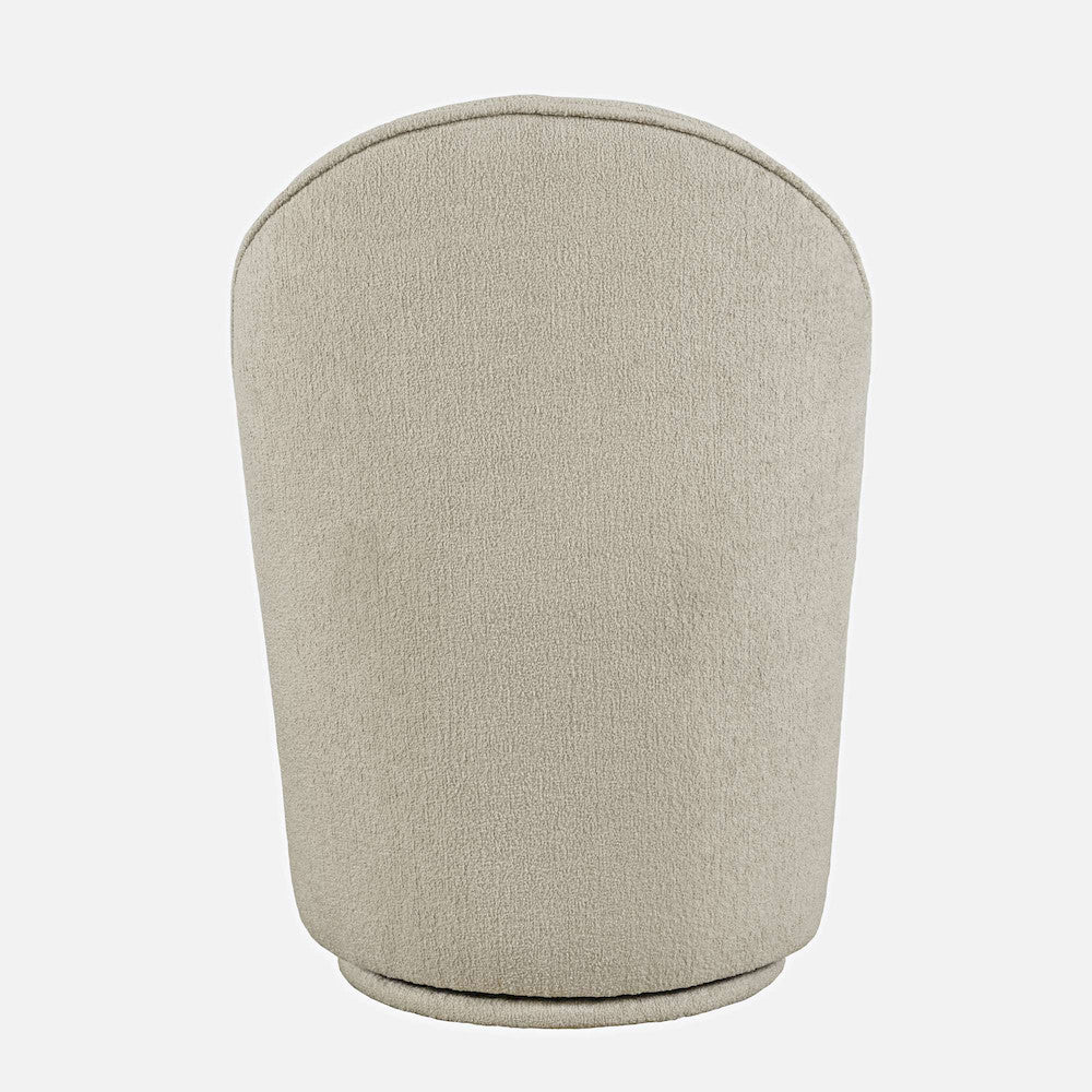 Jofran - Landon Mid-Century Modern Upholstered Swivel Dining Chair (Set of 2) Gray - 2271-LANDONGRY view 4