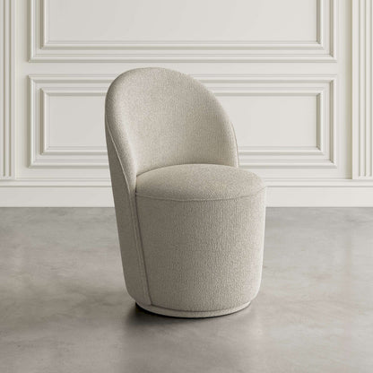 Jofran - Landon Mid-Century Modern Upholstered Swivel Dining Chair (Set of 2) Gray - 2271-LANDONGRY view 8