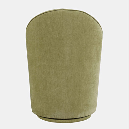 Jofran - Landon Mid-Century Modern Upholstered Swivel Dining Chair (Set of 2) Green - 2271-LANDONGRN view 4