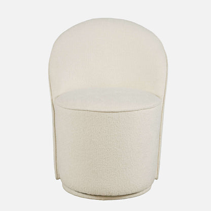 Jofran - Landon Mid-Century Modern Upholstered Swivel Dining Chair (Set of 2) Natural - 2271-LANDONNAT view 1