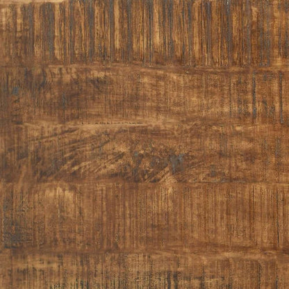 Jofran - Larson Modern Industrial 48in Solid Wood Sofa Table with Storage, Distressed Brown - 2222-4 veiw 3