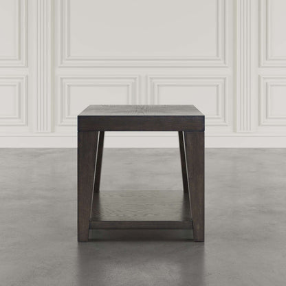 Jofran - Laurel Creek Modern Contemporary 24in Square End Table with Open Shelf in Espresso - 2450-3 view 5