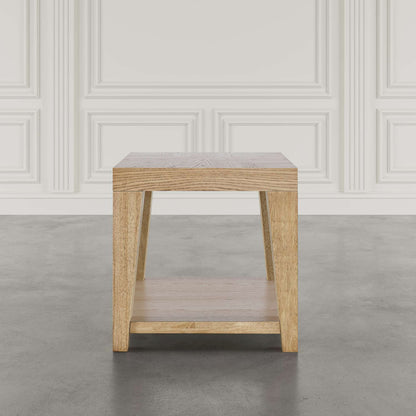 Jofran - Laurel Creek Modern Contemporary 24in Square End Table with Open Shelf in Natural - 2460-3 view 4