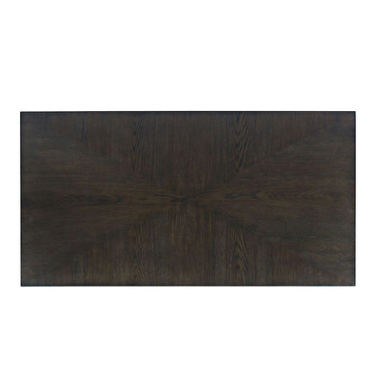 Jofran - Laurel Creek Modern Contemporary 50in Coffee Table with Storage Shelf and Hidden Casters in Espresso - 2450-1 view 8