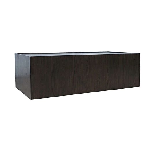 Jofran - Laurel Creek Modern Contemporary 52in Block Coffee Table with Hidden Casters in Espresso - 2450-5 view 2