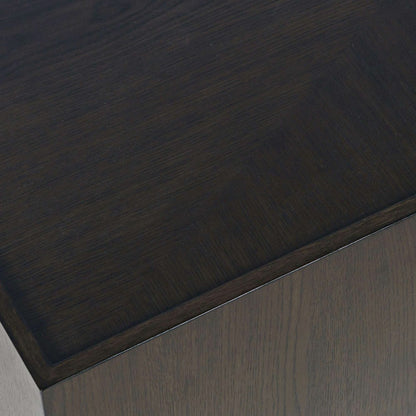 Jofran - Laurel Creek Modern Contemporary 52in Block Coffee Table with Hidden Casters in Espresso - 2450-5 view 9