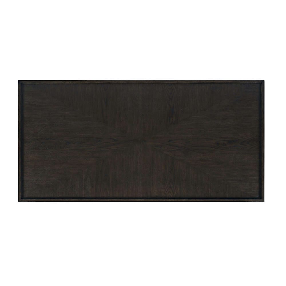 Jofran - Laurel Creek Modern Contemporary 52in Block Coffee Table with Hidden Casters in Espresso - 2450-5 view 11