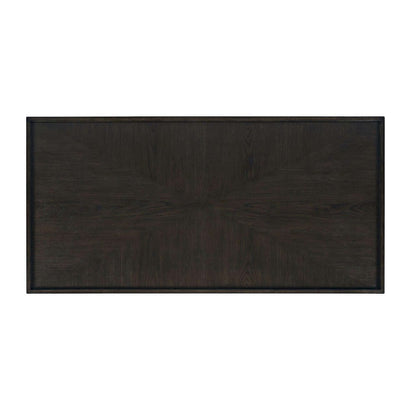 Jofran - Laurel Creek Modern Contemporary 52in Block Coffee Table with Hidden Casters in Espresso - 2450-5 view 11
