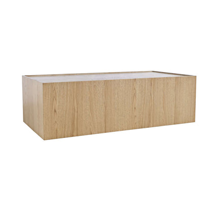 Jofran - Laurel Creek Modern Contemporary 52in Block Coffee Table with Hidden Casters in Natural - 2460-5 view 2