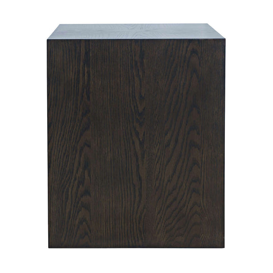 Jofran - Laurel Creek Modern Contemporary Square Block Pedestal End Table in Espresso - 2450-6 view 1