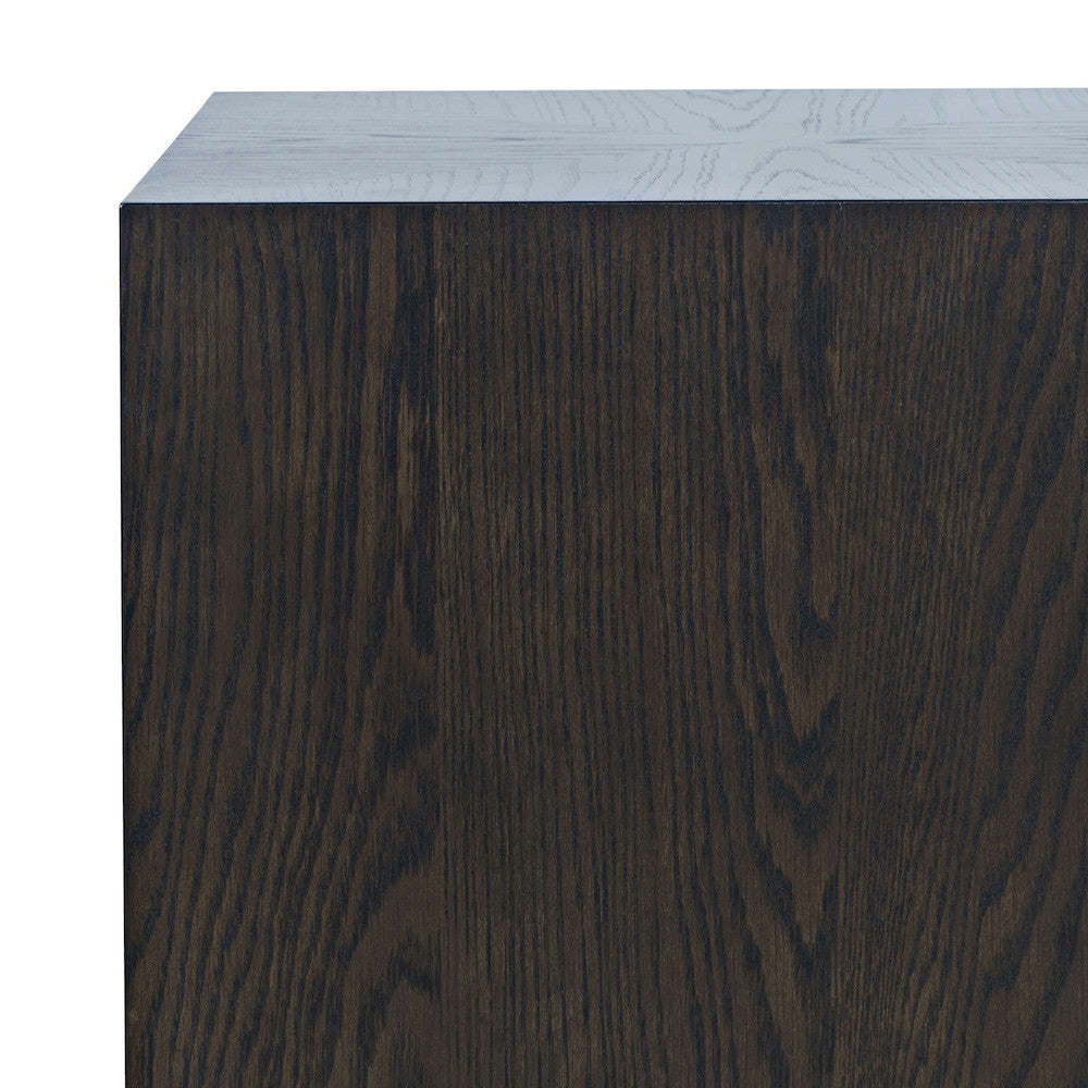 Jofran - Laurel Creek Modern Contemporary Square Block Pedestal End Table in Espresso - 2450-6 view 7