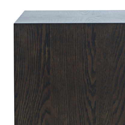 Jofran - Laurel Creek Modern Contemporary Square Block Pedestal End Table in Espresso - 2450-6 view 7