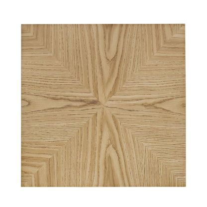 Jofran - Laurel Creek Modern Contemporary Square Block Pedestal End Table in Natural - 2460-6 view 7