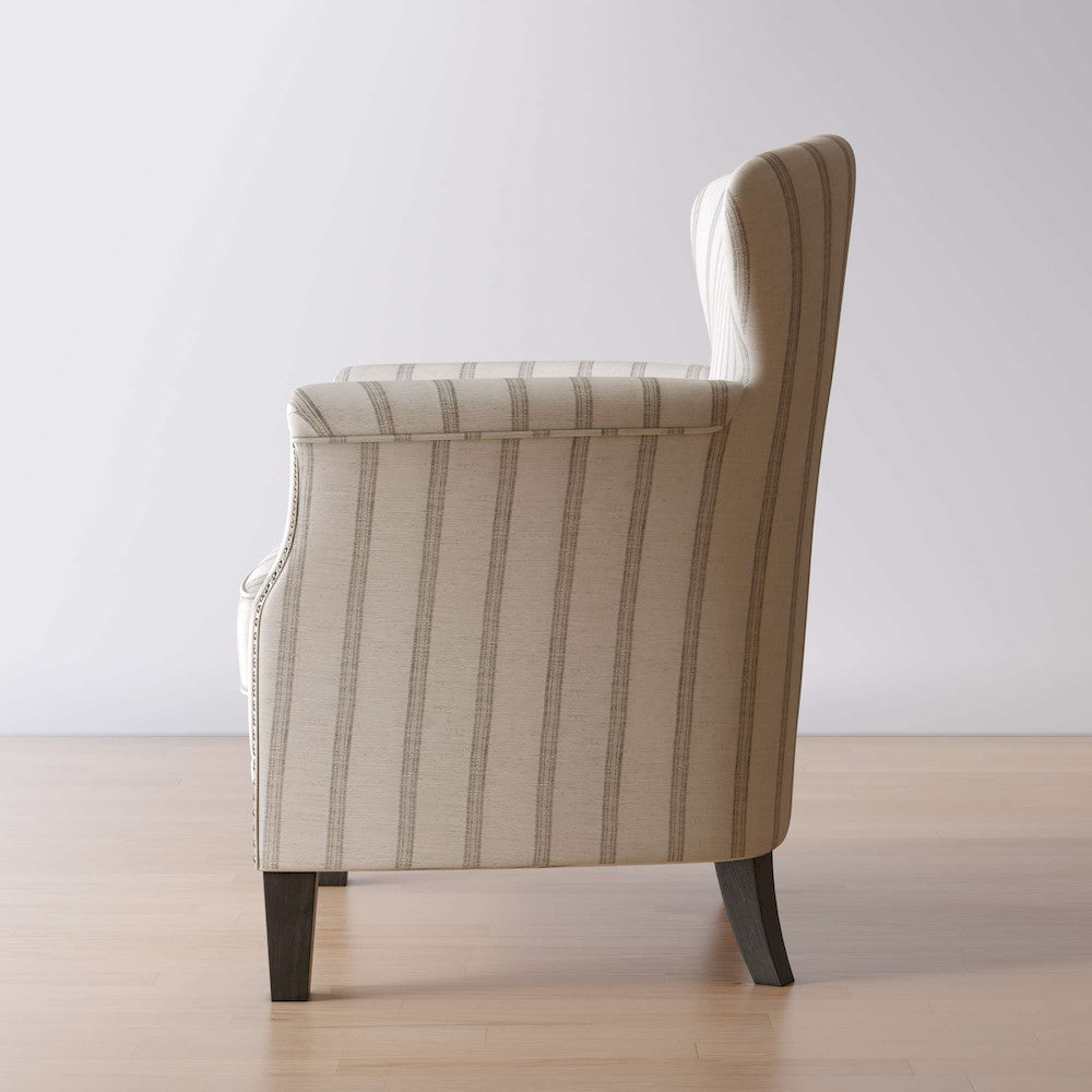 Jofran - Layla Accent Chair in Flax - LAYLA-CH-FLAX view 6