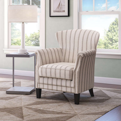 Jofran - Layla Accent Chair in Flax - LAYLA-CH-FLAX view 9