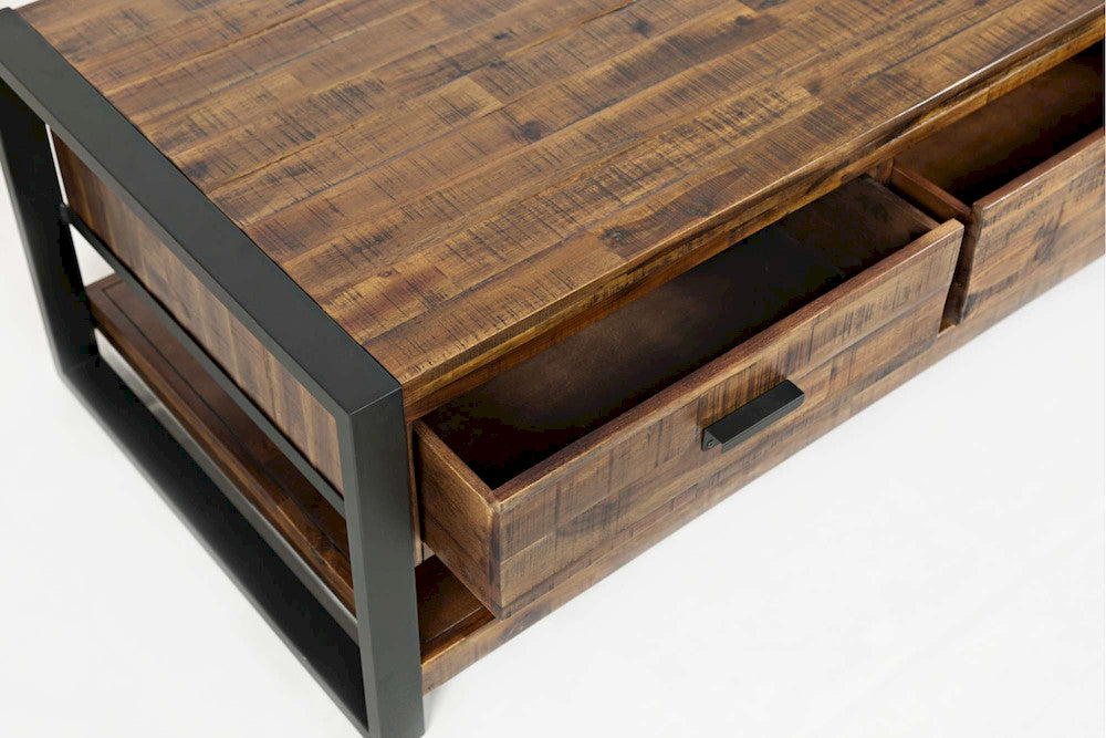Jofran - Loftorks Cocktail Table with Draers - 1690-5 view 5