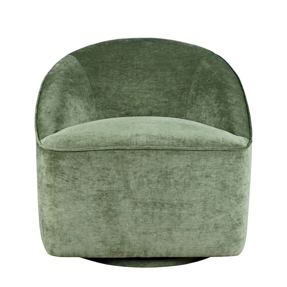 Jofran - Lulu Mid-Century Modern Upholstered Casual Swivel Accent Chair - LULU2-SW-FOR view 1