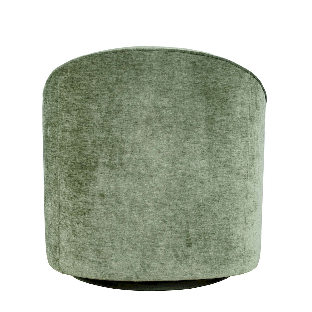 Jofran - Lulu Mid-Century Modern Upholstered Casual Swivel Accent Chair - LULU2-SW-FOR view 3