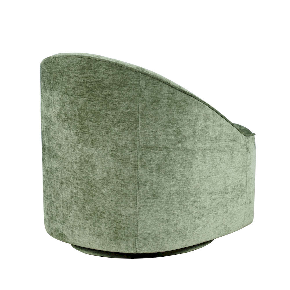 Jofran - Lulu Mid-Century Modern Upholstered Casual Swivel Accent Chair - LULU2-SW-FOR view 8