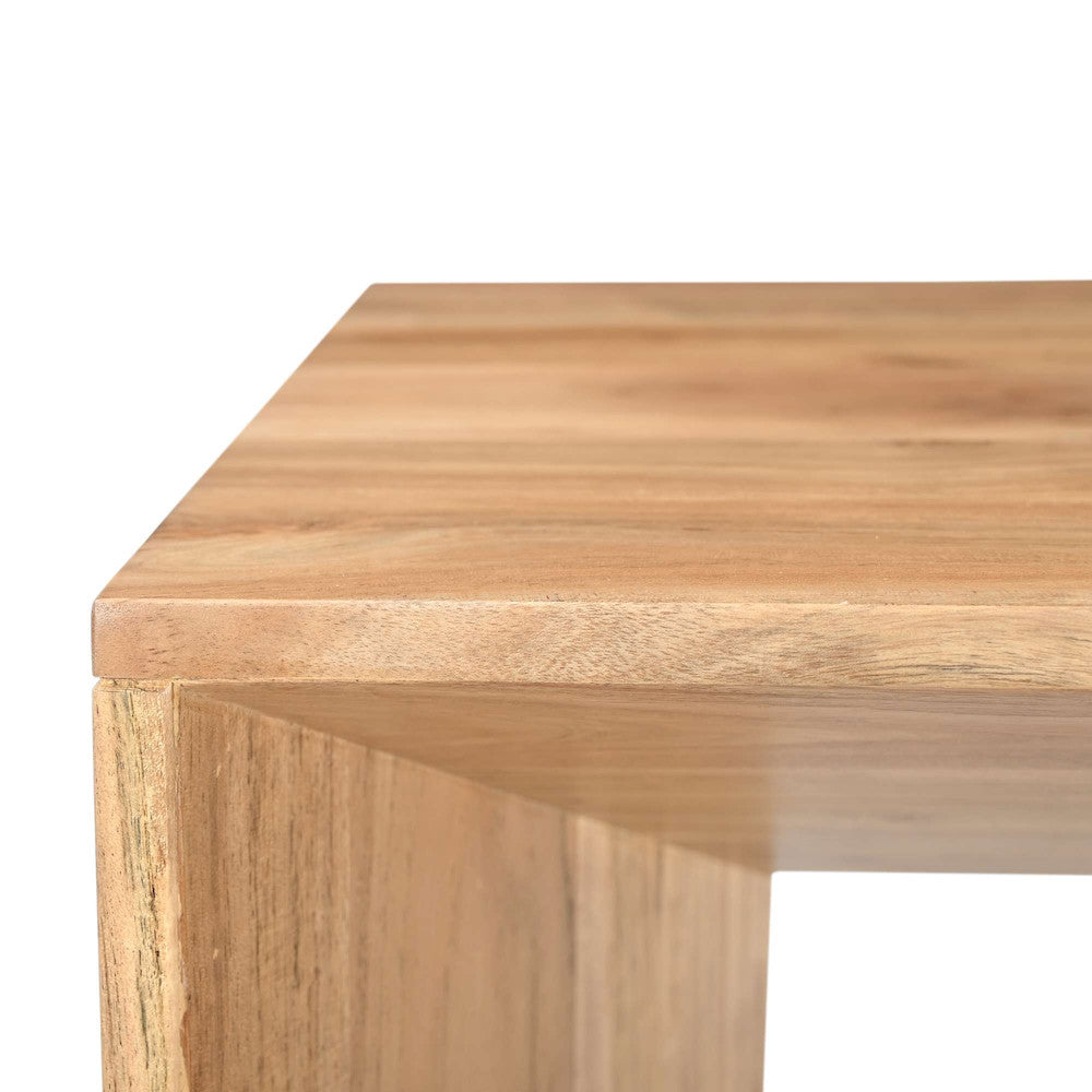 Jofran - Lux Solid Wood Modern Angled End Table - 2348-3 view 6