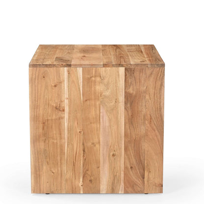 Jofran - Lux Solid Wood Modern Angled End Table - 2348-3 view 8
