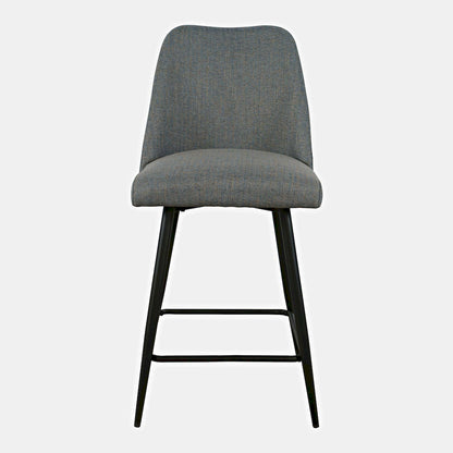 Jofran - Macey Contemporary Modern Upholstered Counter Barstool (Set of 2) - 2271-MACEYSTBL view 1