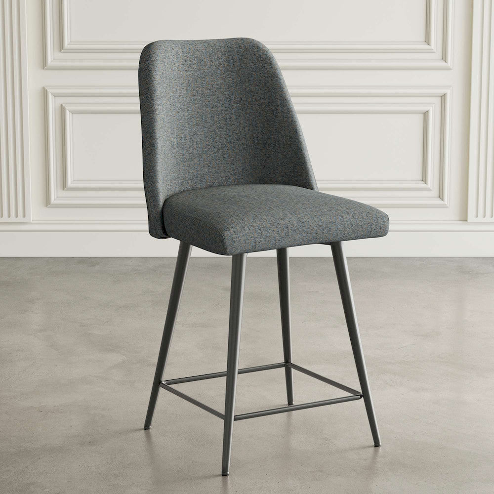Jofran - Macey Contemporary Modern Upholstered Counter Barstool (Set of 2) - 2271-MACEYSTBL view 6