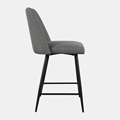 Jofran - Macey Contemporary Modern Upholstered Counter Barstool (Set of 2) - 2271-MACEYSTBL view 9