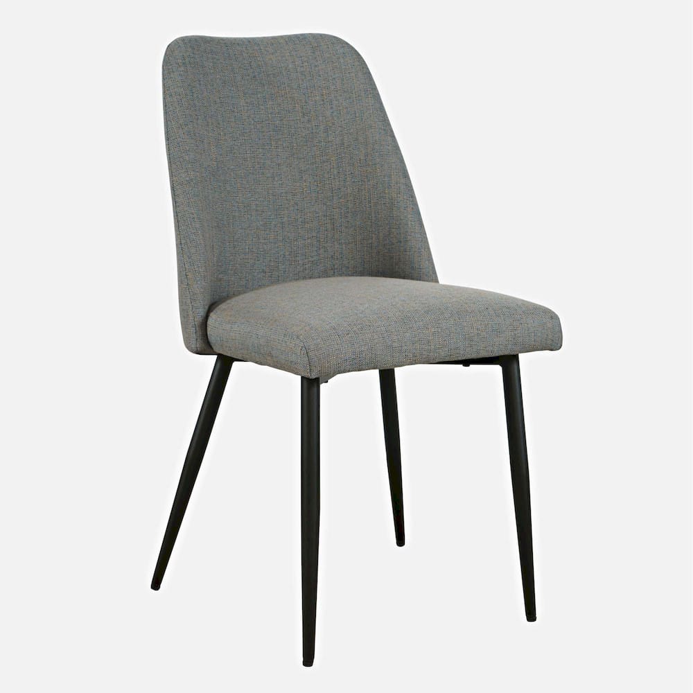 Jofran - Macey Contemporary Modern Upholstered Dining Chair (Set of 2) - 2271-MACEYCHBL view 2
