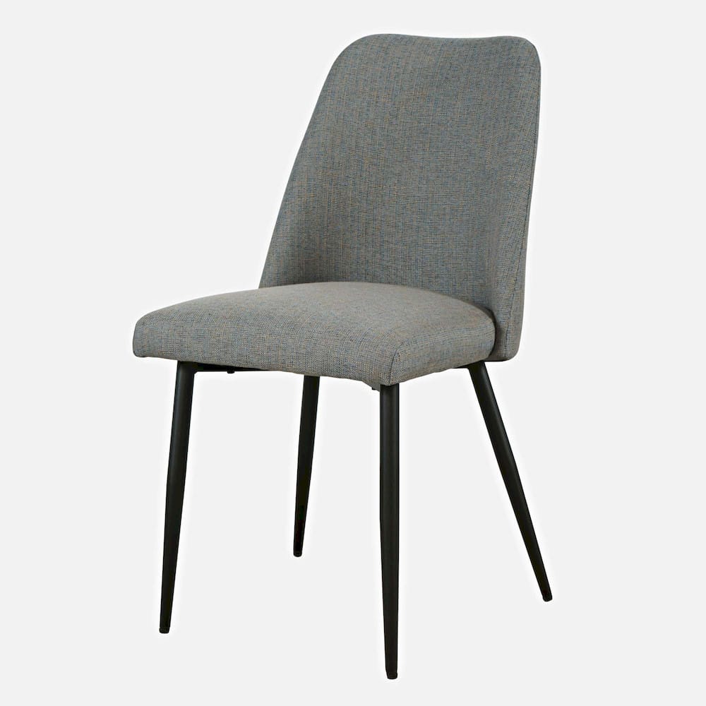 Jofran - Macey Contemporary Modern Upholstered Dining Chair (Set of 2) - 2271-MACEYCHBL view 3