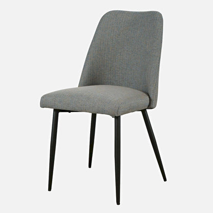 Jofran - Macey Contemporary Modern Upholstered Dining Chair (Set of 2) - 2271-MACEYCHBL view 3