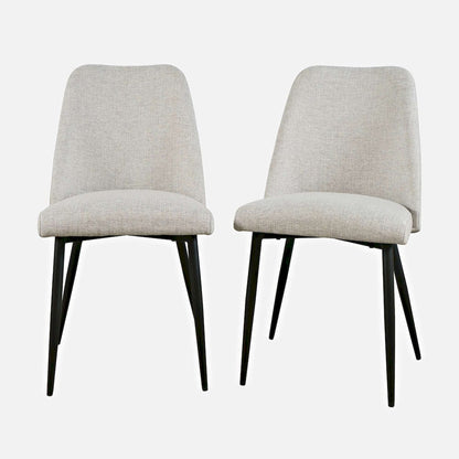 Jofran - Macey Contemporary Modern Upholstered Dining Chair (Set of 2) - 2271-MACEYCHNAT view 5