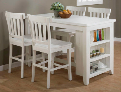 Jofran - Madaket Reclaimed Pine Slat Back Bar Stool (Set of 2) - 647-BS831KD view 3