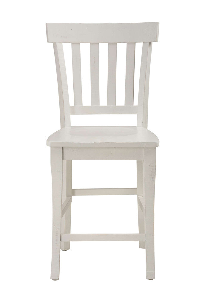 Jofran - Madaket Solid Reclaimed Pine Rustic 60in Dining Set with Four Counter Height Barstools - 647-60-BS831KT view 6