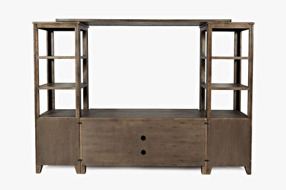 Jofran - Madison Country Media wall in Barnwood - 1700-602282KT view 4