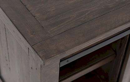 Jofran - Madison Country Media wall in Barnwood - 1700-602282KT view 7