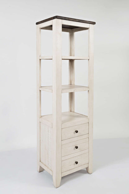 Jofran - Madison Country Media wall in Vintage white - 1706-602282KT view 6