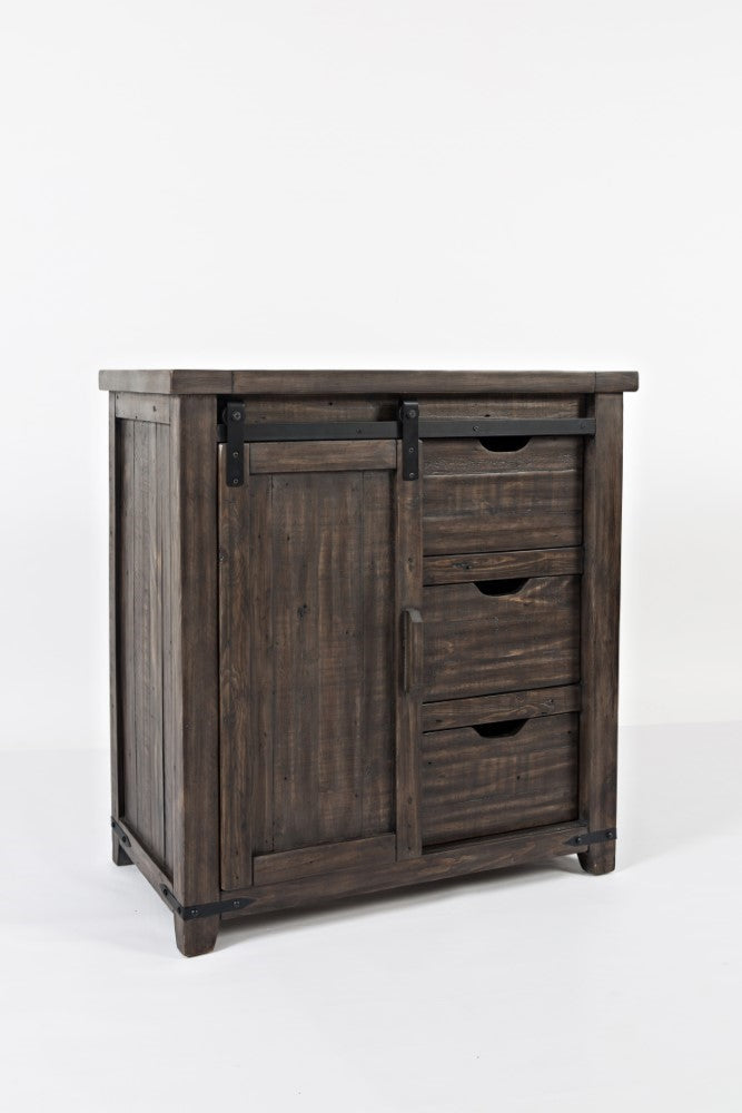 Jofran - Madison County 32in Barn Door Accent Cabinet in Barnood - 1700-32 veiw 1