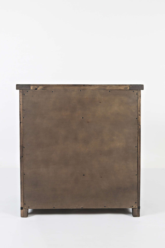 Jofran - Madison County 32in Barn Door Accent Cabinet in Barnood - 1700-32 view 4