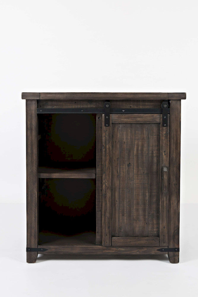 Jofran - Madison County 32in Barn Door Accent Cabinet in Barnood - 1700-32 view 8