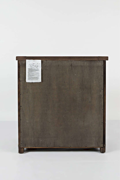 Jofran - Madison County 32in Barn Door Accent Cabinet in Vintage Black - 1702-32 view 4