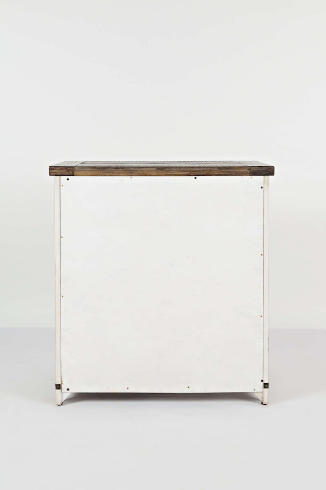 Jofran - Madison County 32in Barn Door Accent Cabinet in Vintage white - 1706-32 view 4