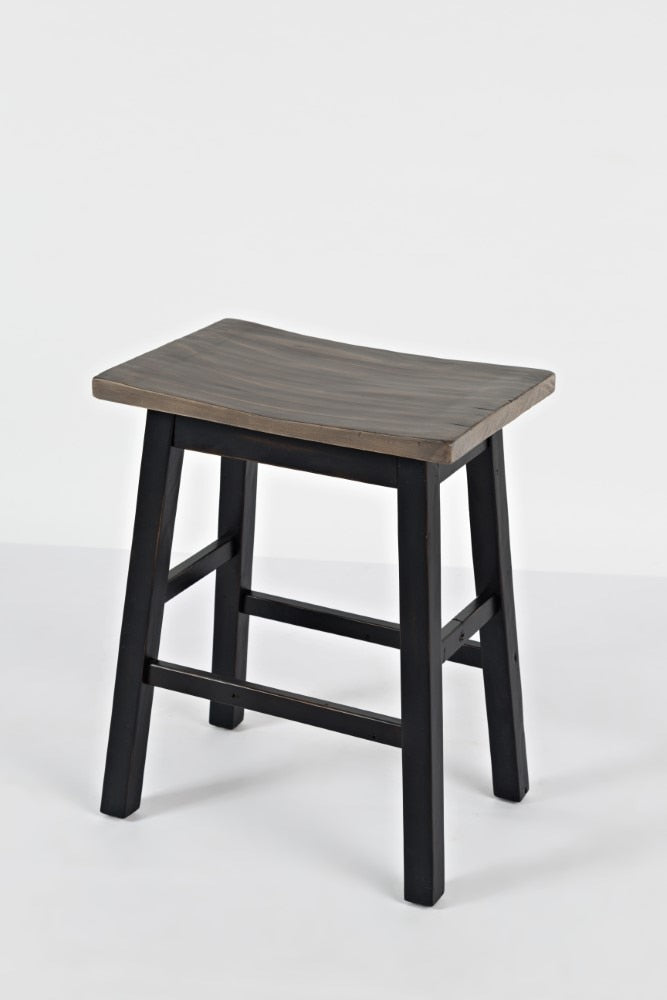 Jofran - Madison County 3pc Counter Height Set in Vintage Black - 1702-36 veiw 4