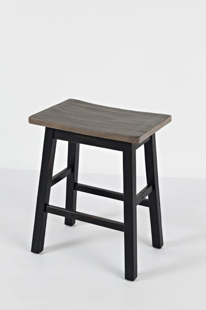 Jofran - Madison County 3pc Counter Height Set in Vintage Black - 1702-36 veiw 4