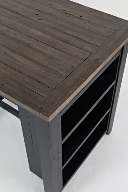 Jofran - Madison County 3pc Counter Height Set in Vintage Black - 1702-36 veiw 5