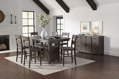 Jofran - Madison County 60in Barn Door Server in Barnwood - 1700-35 view 6