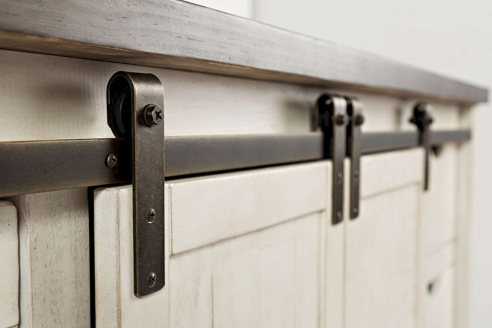 Jofran - Madison County 60in Barn Door Server in Vintage white - 1706-35 view 11
