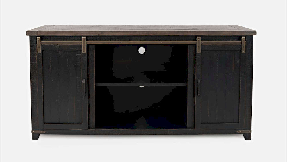 Jofran - Madison County 70in Barn Door Server in Vintage Black - 1702-70 view 4