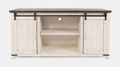 Jofran - Madison County 70in Barn Door Server in Vintage white - 1706-70 view 5