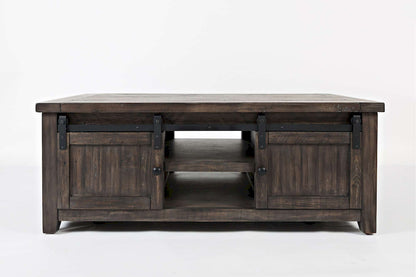 Jofran - Madison County Barn Door Cocktail Table in Barnood - 1700-5 view 1